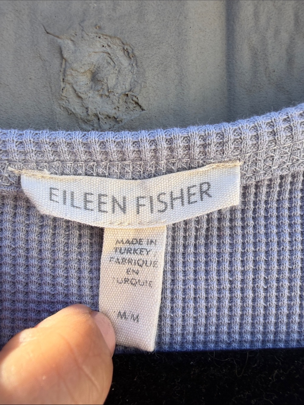Eileen Fisher Light Blue Sleeveless Knit Organic Cotton Dress Size: M - Picture 2 of 8